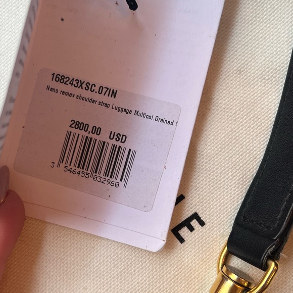 Authentic Celine Nano w/ Shoulder strap Luggage in Multi color and grain - Picture 15 of 16